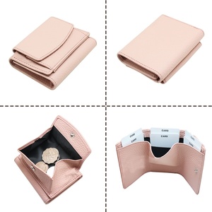 Boshiho Customized Pu Coin <b>Wallet</b> Card <b>Holder</b> Purse Fashion Leather <b>Wallet</b> Card <b>Holder</b> for Women - Product Image 5
