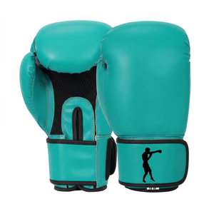 Premium Custom Logo Boxing Gloves Gym Training Sparring MMA Kickboxing Muay Thai PU Leather Wholesale Supplier - Product Image 1