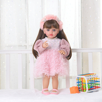 Muñecas de 55 cm Súper Ventas Económicas para Niñas, Muñecas BJD de Alta Calidad, Hermoso Juguete DIY con Ropa, Muñecas Reborn de Silicona para Niñas