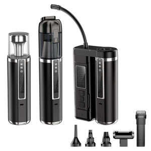 Aspirateur et pompe à <span class=keywords><strong>air</strong></span> portatif multifonction léger pour voiture - Recharge USB rapide, <span class=keywords><strong>réparation</strong></span> de pneus en 30 secondes pour usage extérieur - Product Image 1