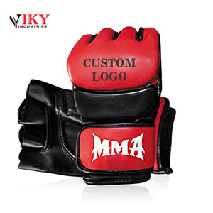 Gants de boxe MMA personnalisés professionnels de haute qualité avec demi-doigts - Product Image 3