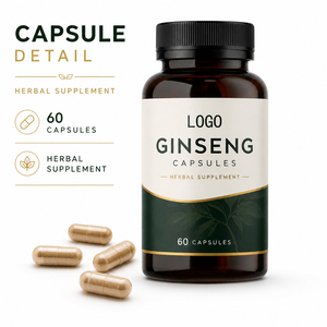 Capsules de Ginseng Panax, Ginkgo Biloba et Maca de haute qualité pour adultes, fibres alimentaires, immunité, métabolisme, 60 capsules - Product Image 4