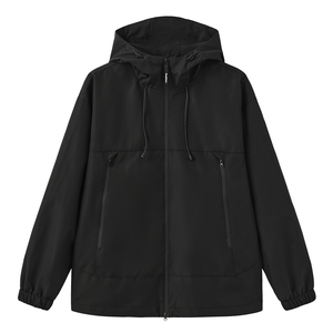 Chaqueta personalizada con logo para hombre y mujer, deportiva, de una sola capa, repelente al agua, informal, estilo Joker, de alta calidad, para primavera y otoño. - Product Image 5