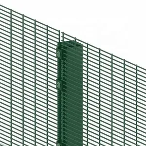 Prison personnalisée 358 clôture de haute sécurité 358 clôture de treillis métallique de sécurité étanche en plastique métal anti-escalade 358 clôture de sécurité - Product Image 3