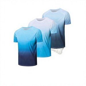 T-shirt d'entraînement pour homme, couleur unie, séchage rapide, compression, sport, MMA, BJJ, rashguard, anti-UV UPF50, manches courtes, respirant - Product Image 2