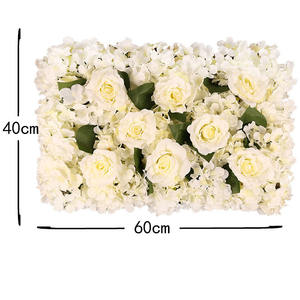 Compra en línea peonía seda flores artificiales panel de pared boda flores fila artificial - Product Image 3