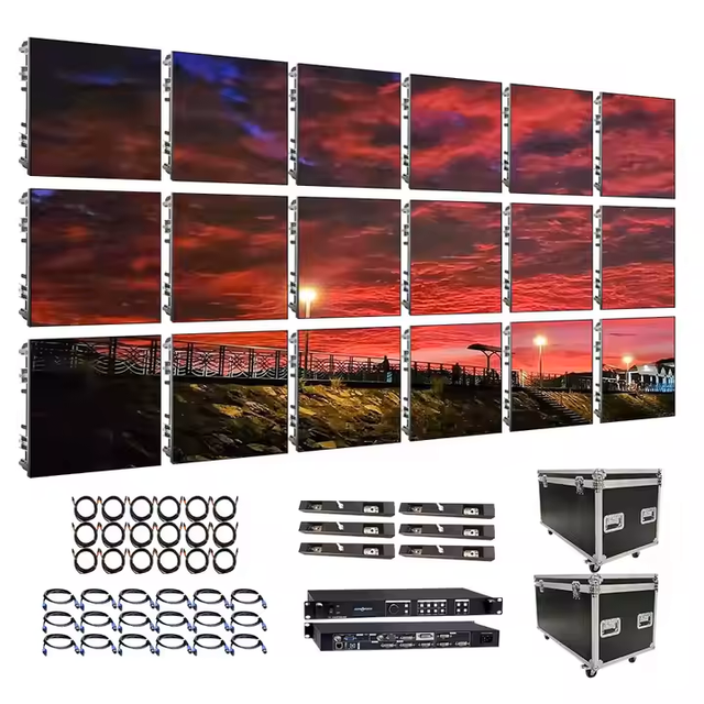 TOPvision HD Indoor Outdoor IP65 Waterproof P2.6 P2.9 P3.91 LED Video Wall for Shopping Mall Advertising
