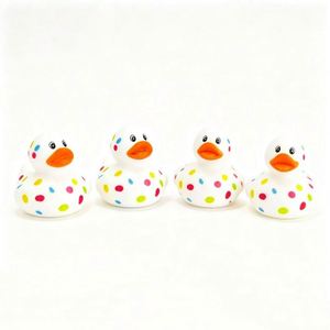 ¡Gran Oferta! Nuevo Juguete de Pato Amarillo de Plástico para el Agua, con Diseño de Ondas de Color Han Feng y Anillos de Baño Divertidos - Product Image 3