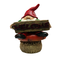 Statue de gnome pour gouttière, décoration de jardin, bloc anti-éclaboussures pour gouttière de toit