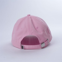 Chapeaux personnalisés à 6 panneaux avec logo brodé sur mesure, casquettes de baseball 100% coton non structurées avec patch en caoutchouc
