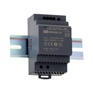 Gemiddelde Goed DDR-60L-24 60W 24V 2.5a Din Rail Voeding 24V Dc/Dc Converters