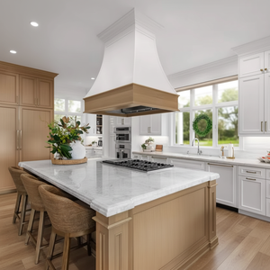 <span class=keywords><strong>Cuisine</strong></span> moderne modulaire en contreplaqué avec plan <span class=keywords><strong>de</strong></span> travail en résine solide, étanche et intégrée, pour appartement et projet résidentiel - Product Image 1