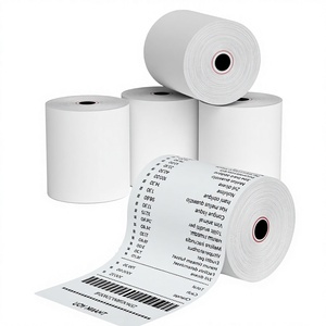 Rollo de Papel Térmico para Caja Registradora de Una Sola Capa de 57x40 mm para Impresoras POS/ATM - Product Image 2