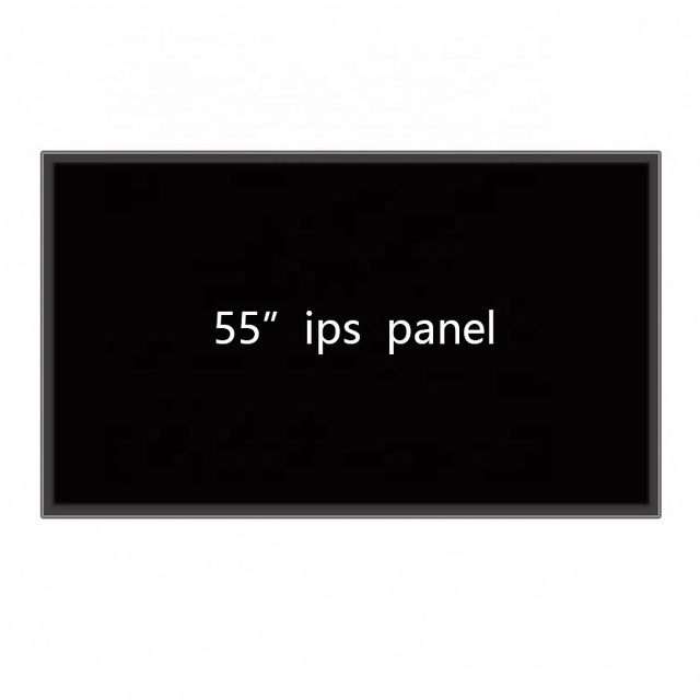 UHD 55 "4K LCD screen 500 brightness four equal sides 9mm standard back lock 40mm OC ELED OLED QLED LED LCD panel