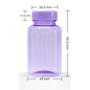 Food Grade 150ml PET <b>Supplement</b> Pill Capsule Vitamin Bottle Flip Top Cap Support Colour and Finishing Customization - Product Image 5