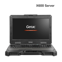 Nouvel ordinateur portable robuste pour serveur Getac X600 avec processeur Intel Xeon Windows 11 Pro clavier anglais échange de données et gestion du stockage