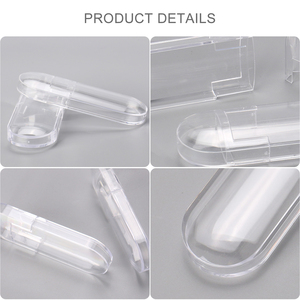 Boîte de maquillage vide compacte et légère en plastique ABS recyclable, avec logo personnalisé OEM&ODM, pour usage cosmétique individuel, idéale pour le blush. - Product Image 3