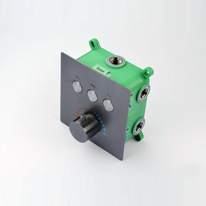 Válvula termostática para ducha V-002TPG con núcleo cerámico, grifo mezclador oculto de 1 manija para ducha de baño - Product Image 1