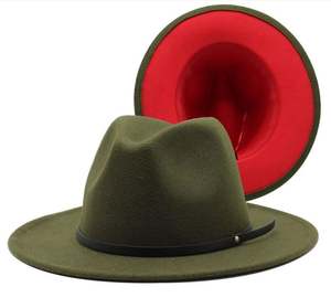 Chapeaux Fedora pour femmes VW029, style outdoor, avec ceinture, différentes couleurs, bordure, vente en gros - Product Image 4