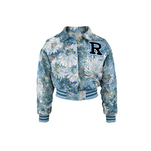 Bristter BH1647 Giacca <span class=keywords><strong>Donna</strong></span> Stile <span class=keywords><strong>Vintage</strong></span> con Stampa Digitale, Poncho Autunno Inverno Nuovo Modello Ampio con Colletto alla Coreana, Stile Vendutissimo - Product Image 6