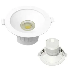 새로운 디자인 led downlight 10w 9w 7w 천장 downlight 70mm 옵션 상단 코브 LED 조명 downlight