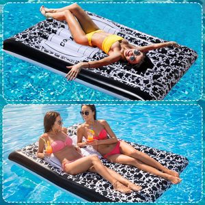 Bouée gonflable géante pour piscine, modèle Composition Book, 66,9 x 44 pouces, pour bronzage, pour adultes, comme radeau et transat de piscine, pour fêtes estivales - Product Image 5