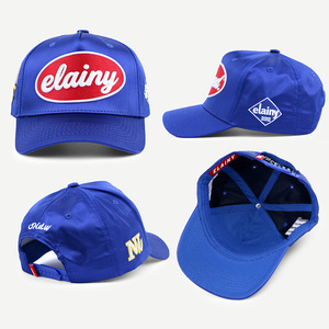 Cappellino da Baseball in Raso <span class=keywords><strong>a</strong></span> 5 Pannelli con Logo Ricamato Personalizzato, Fascia e Nastro Personalizzabili - Product Image 2