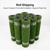 Tapis de golf 3-en-1 5x4 pieds, multi-surfaces (tee, fairway, rough) avec tees, robuste et antidérapant pour l'entraînement à domicile et au simulateur