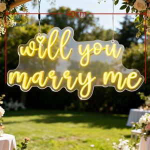 Nouveauté : Enseigne néon Mr et Mme, personnalisée, faite à la main, joyeux anniversaire, lettres en acrylique, LED, inscription « Happily <span class=keywords><strong>Ever</strong></span> <span class=keywords><strong>After</strong></span> », décoration intérieure, mariage - Product Image 4