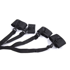 Menottes pour <span class=keywords><strong>lit</strong></span> de bondage sexy fétiche fabriquées en Chine produits sexuels Bdsm - Product Image 3