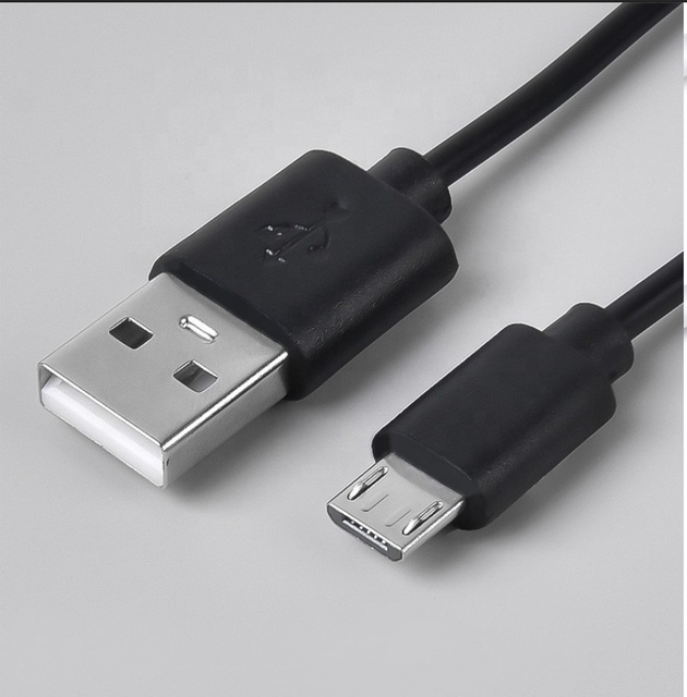 Wholesale 0.3m 1m 1.5m 3m 2A V8 Micro USB Data Cable TPE Jacket with Braid Shielding for Camera