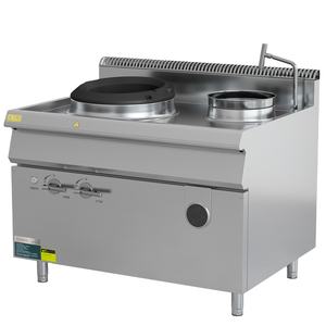 Estufa de Gas de Acero Inoxidable KOCHEF, Individual, Temperatura Única, Cocina China, Pantalla LED Digital, Modo de Ahorro de Energía, Gas Natural - Product Image 1