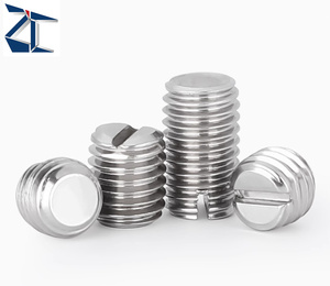 Trung Quốc nhà máy thép không gỉ <span class=keywords><strong>Grub</strong></span> vít rãnh đầu ổ đĩa với điểm phẳng mạ xử lý bề mặt đóng gói trong thùng carton - Product Image 1