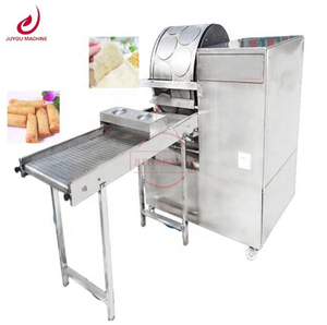 Sıcak satış otomatik haddeleme sarma makinesi sarıcı Lumpia vietnamca pirinç kağıdı Samosa levha sigara böreği yapmak makinesi - Product Image 2