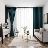 Rideaux de fenêtre pour salon, tissu occultant à motif pare-soleil pour habillage de fenêtre, nouveauté