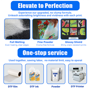 Polvo Termofusible DTF Premium 100-200um, Polvo Adhesivo Termofusible para Impresora DTF, Impresión por Transferencia de Calor Directa a Película - Product Image 2