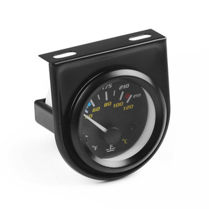 New 2-Inch/52mm Dual-Scale LED Water Temperature Gauge Meter <b>for</b> <b>Cars</b> 40~120C/100~250 with <b>Sensor</b> Vehicle Tachometer Function - Product Image 1