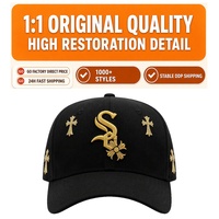 Gorras Deportivas de Gamuza Bordadas Personalizadas OEM/ODM, Gorras Trucker Sad Boyz de 5 Paneles Estructuradas, Gorras Originales G5 Barbas