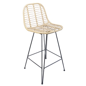 Offre Spéciale chaises de salle à manger en osier en plastique de nouveau style meubles traditionnels en rotin pour une utilisation extérieure pour le balcon de la cour de mariage - Product Image 1
