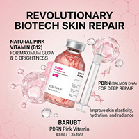Sérum facial au PDRN de saumon avec logo personnalisé en marque blanche – Ampoule OEM/ODM pour restaurer l'éclat et booster la luminosité de la peau