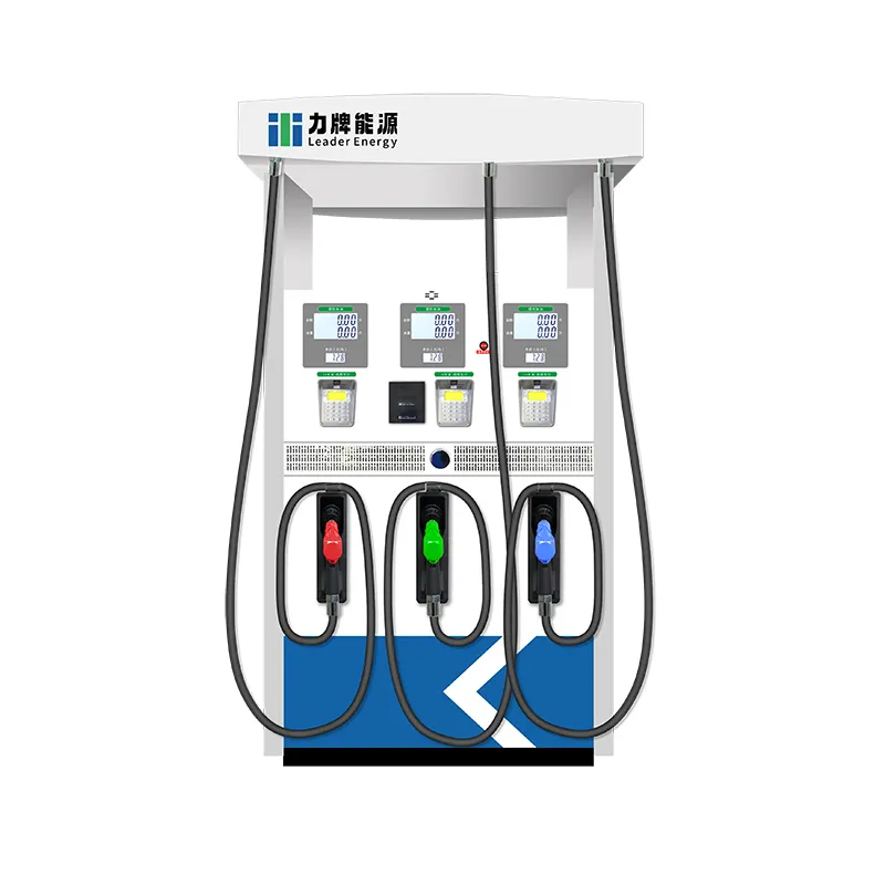 Leader Energie Benzinepomp 6 Nozzles Brandstof Dispenser Voor Tankstation Met Concurrerende Prijs