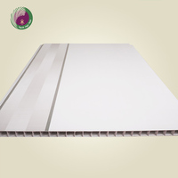 Décoration de salle de conférence, panneau de plafond en PVC blanc, taille personnalisée, panneau de plafond en PVC durable et sans joint