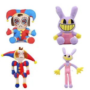 Digital Circus Plush Doll Rabbit Clown Little Girl Actor Jax Kane Kingo Game Plush Toy Children Adult Birthday Gift