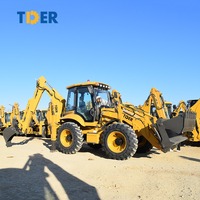 Retroexcavadora 4x4 ZT388H de la Marca TDER, Excavadora de Ruedas con Retroexcavadora