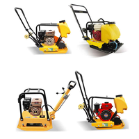 Expédition immédiate, vente directe usine : Compacteur à plaques Yucheng à moteur essence 4000W, haute efficacité, garantie 1 an pour la construction routière