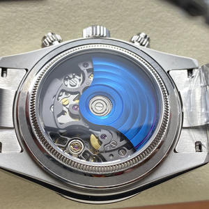 นาฬิกาสปอร์ตหรูสีน้ำเงินเข้มสำหรับผู้ชาย ปรับแต่งได้ ระบบอัตโนมัติ กลไกโครโนกราฟ ฟังก์ชั่นหลากหลาย ผลิตโดยโรงงานโดยตรง - Product Image 4