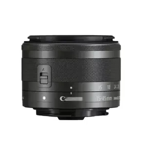 DongFu vente en gros d'objectif zoom standard d'origine EF-M 15-45mm f3.5-6.3 IS STM APS objectif sans miroir demi-monture d'occasion