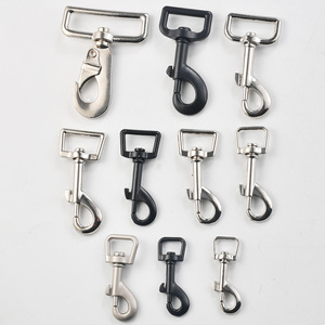 Zinc Alloy Carabiner Keychain Gun Shape Pet Clip Silver Hard Wearing Metal <b>Key</b> <b>Chains</b> - Product Image 1