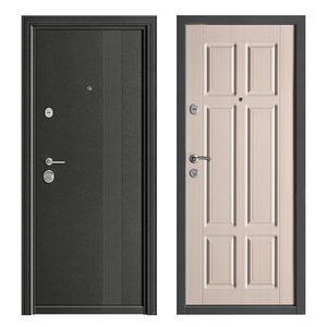 TECHTOP residenziale in acciaio per porte durevoli elegante sistema di blocco antifurto materiale ignifugo per la parte anteriore posteriore - Product Image 4