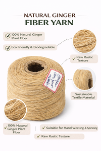 Hilo de Kapok Natural en Rollo para Tejer a Mano, Ecológico, Antibacteriano, Transpirable, para Manualidades, Textiles, Sostenible - Product Image 6